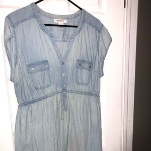 Denim maternity top, GUC